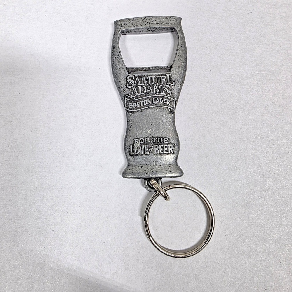 Vintage Samuel Adams Bottle Opener Boston Lager Beer Bottle Metal Unique - Picture 2 of 2